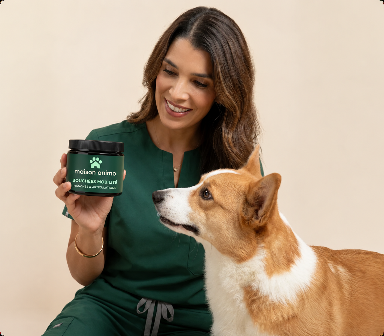 Vétérinaire et chien