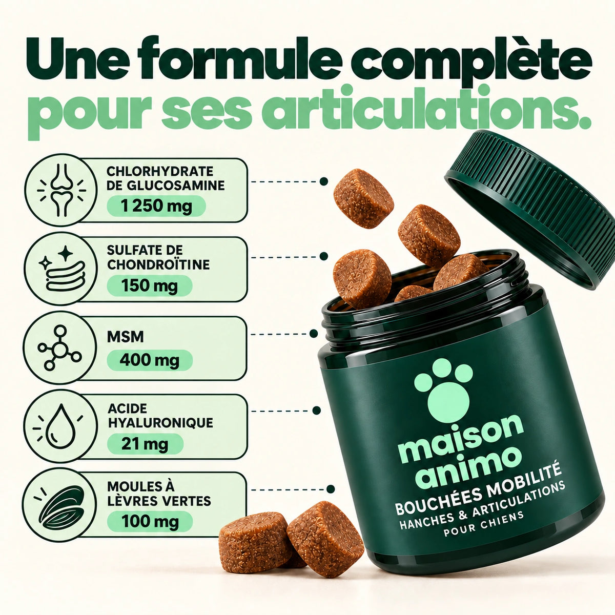 Maison Animo — Hanches et articulations